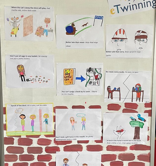 U eTwinning projektu „Europe Don’t Be Shy“ surađivali smo sa školama iz 12 zemalja