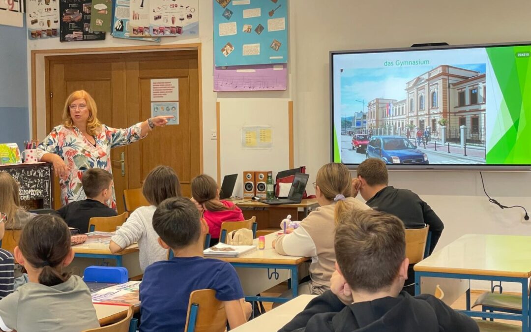 Razmjena iskustava u nastavi njemačkog: Učiteljica iz Srbije gostovala u našoj školi